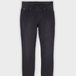 Duluth Trading Company Jean-Netics 5-Pocket Skinny Jeans size 10 Regular, Black